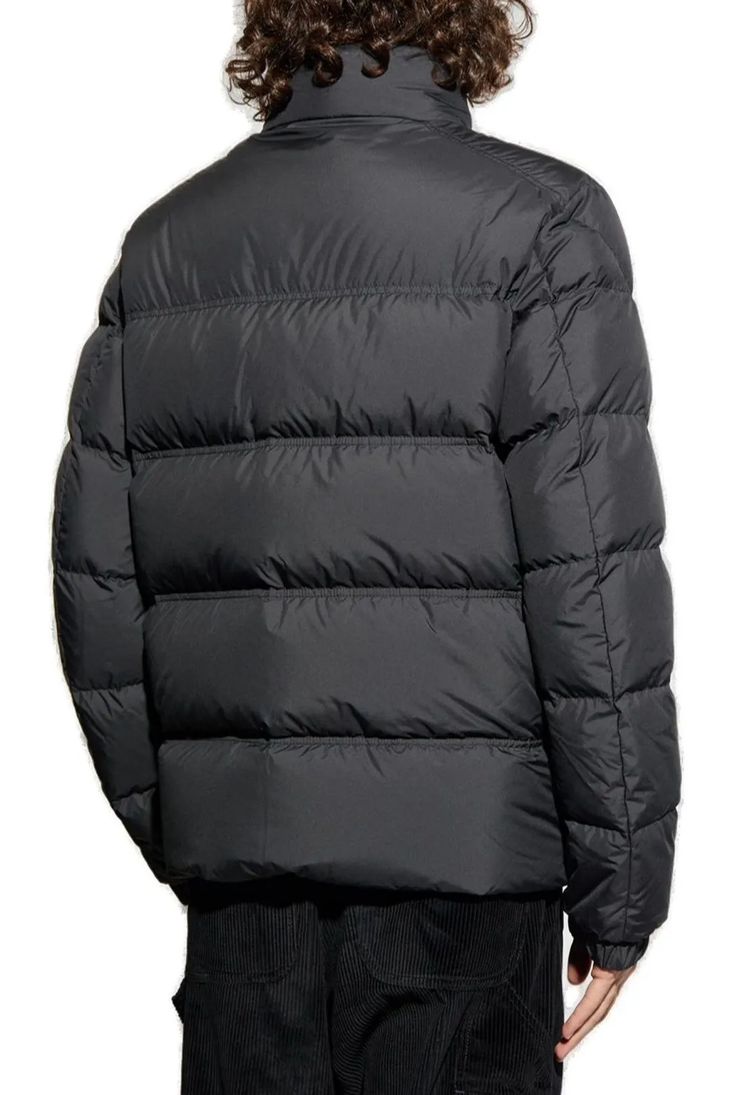 Moncler Logo Patch Zip-Up Jacket