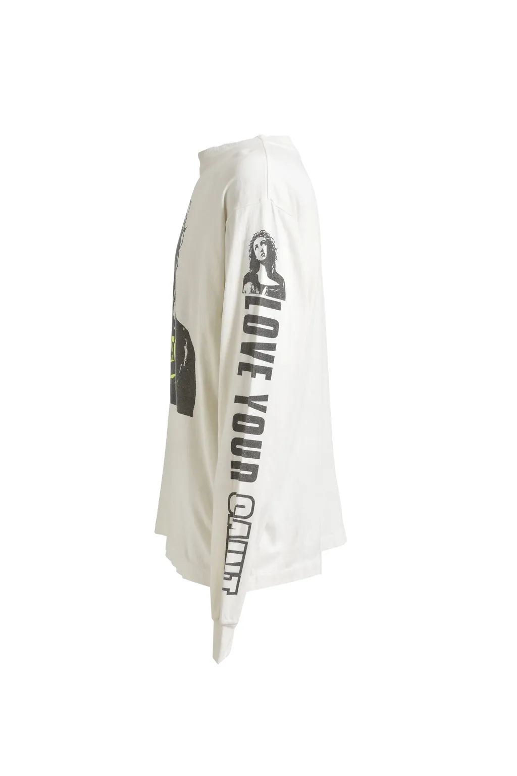 Ls Tee/Love Ur Saint / Wht