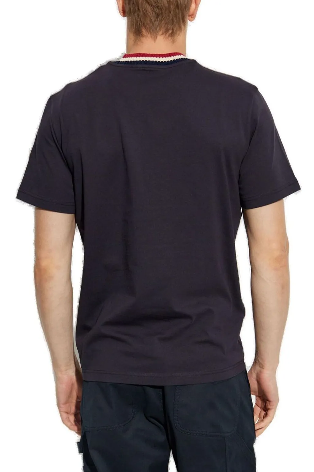 Moncler Logo-Embroidered Crewneck T-Shirt