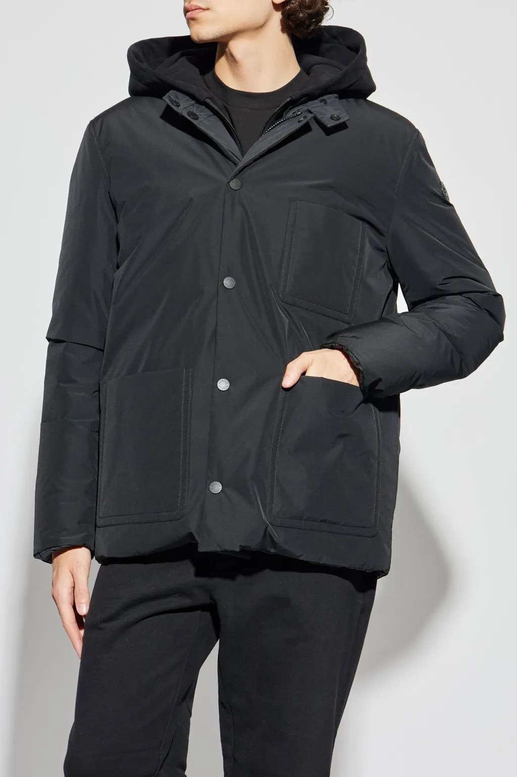 Moncler Ouille Reversible Short Padded Jacket