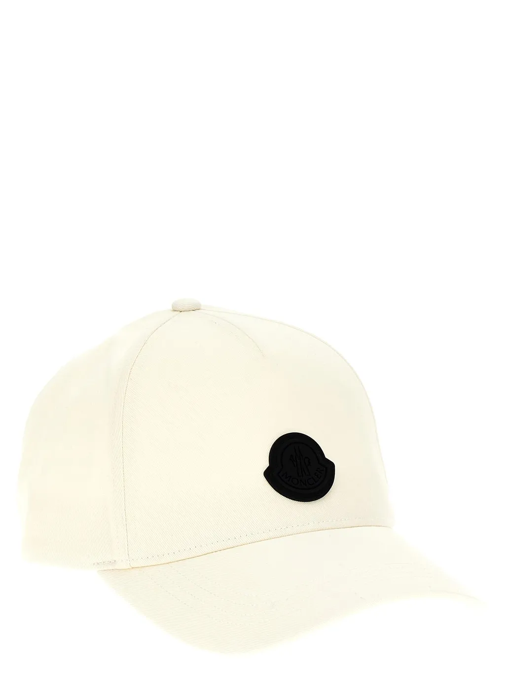 Moncler Logo Patch Curved Peak Cap