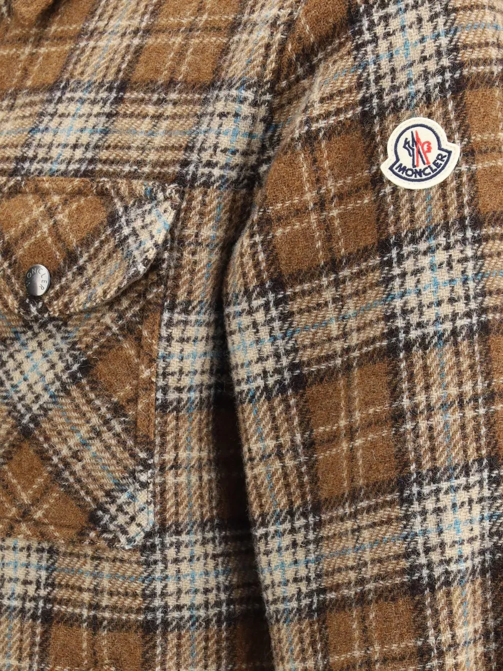 Moncler Checked Shirt Jacket