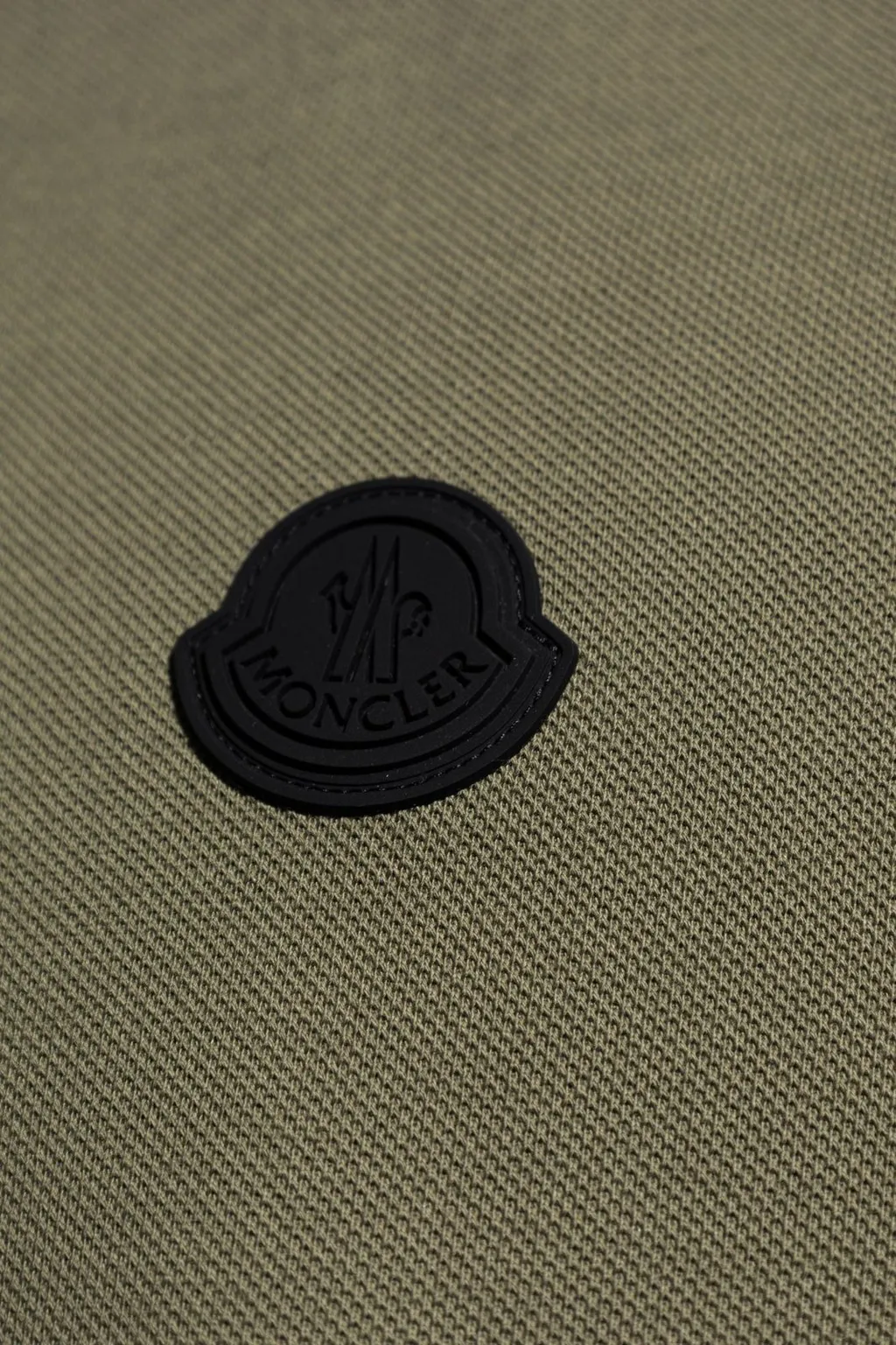 Moncler Logo Patch Short-Sleeved Polo Shirt