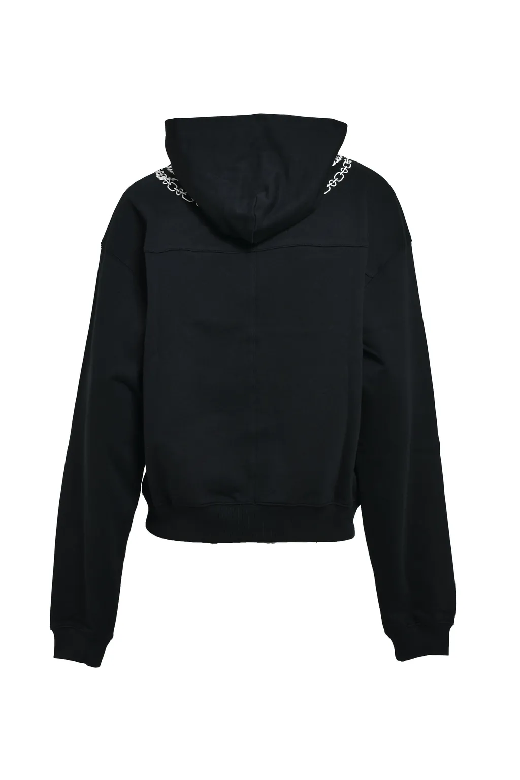 Necklace Hoodie / Black