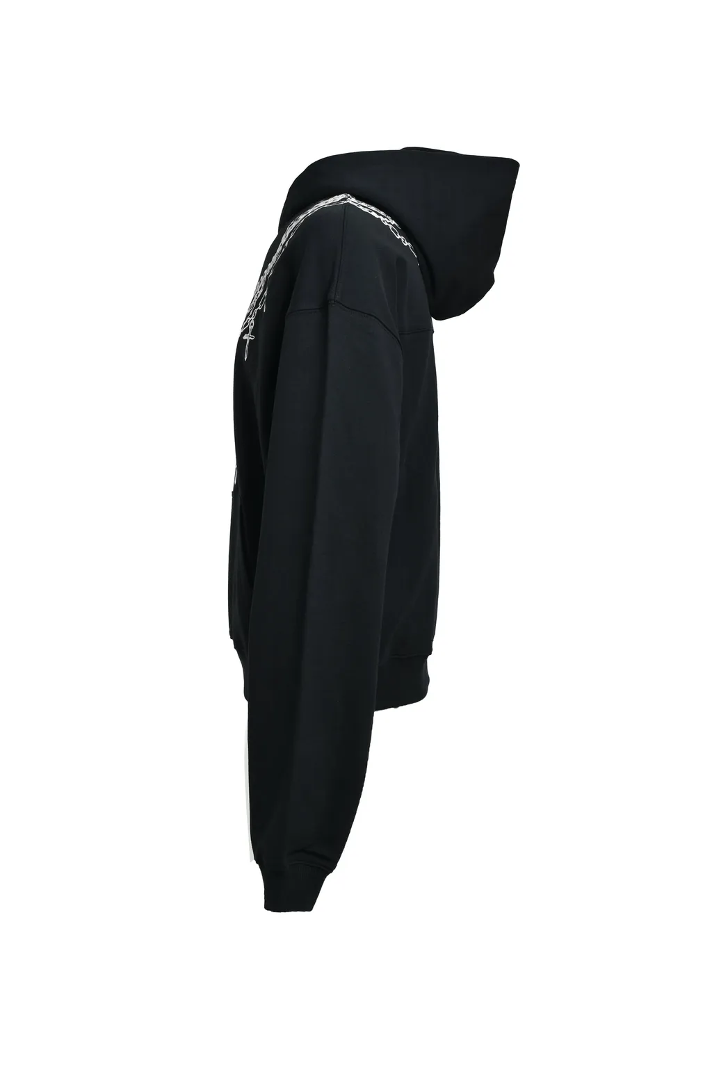 Necklace Hoodie / Black