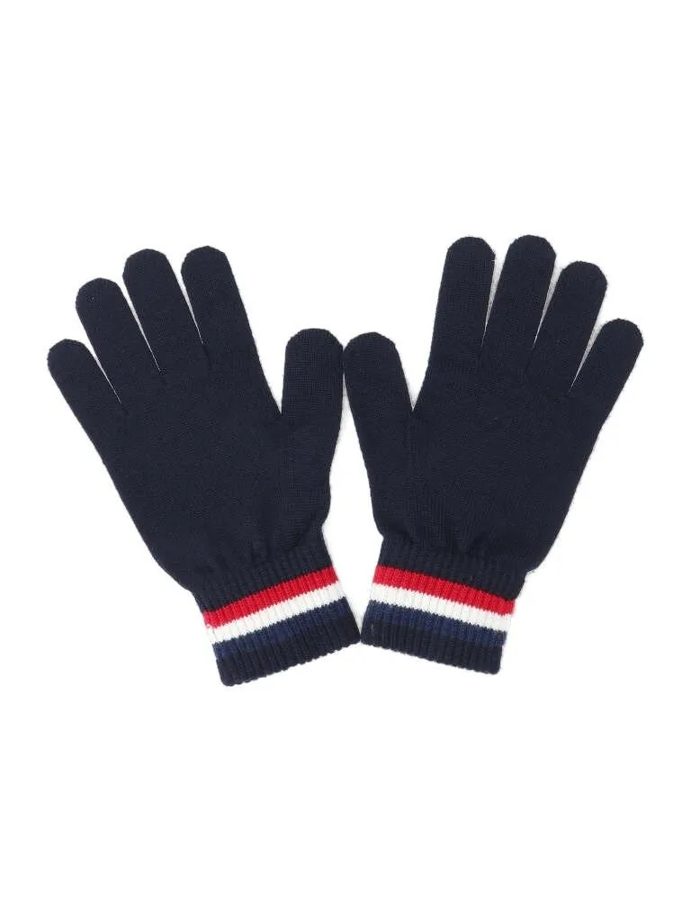 Moncler Logo Patch Knitted Gloves