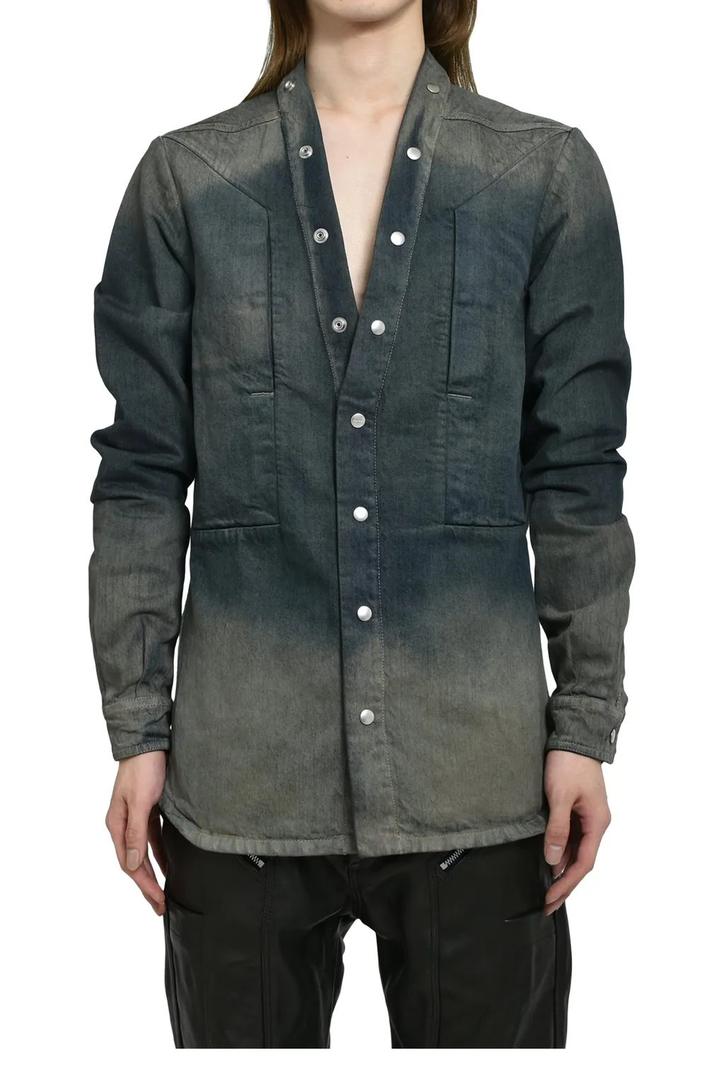 Larry Fogpocket Shirt / Drkdust Degrade
