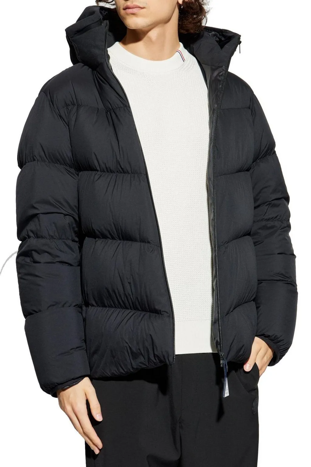 Moncler Forez Hooded Short Down Jacket