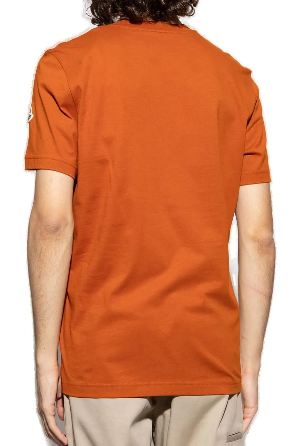 Moncler Mon Duck Logo Patch Crewneck T-Shirt