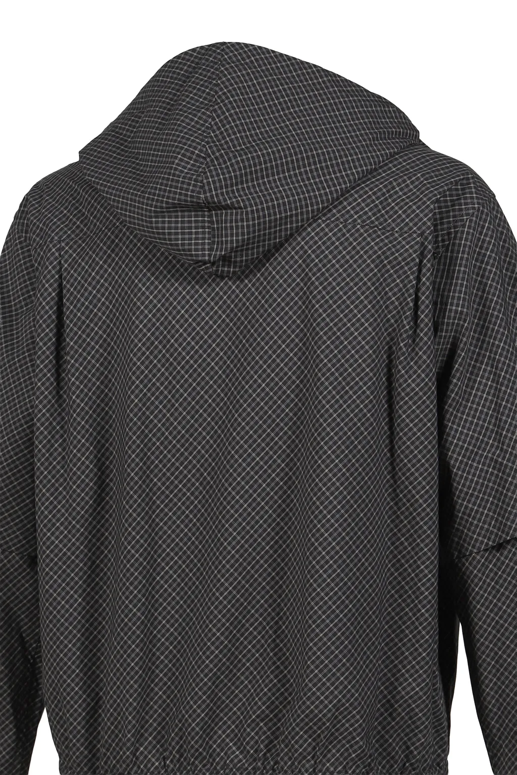 Check Layerd Shirt / Black