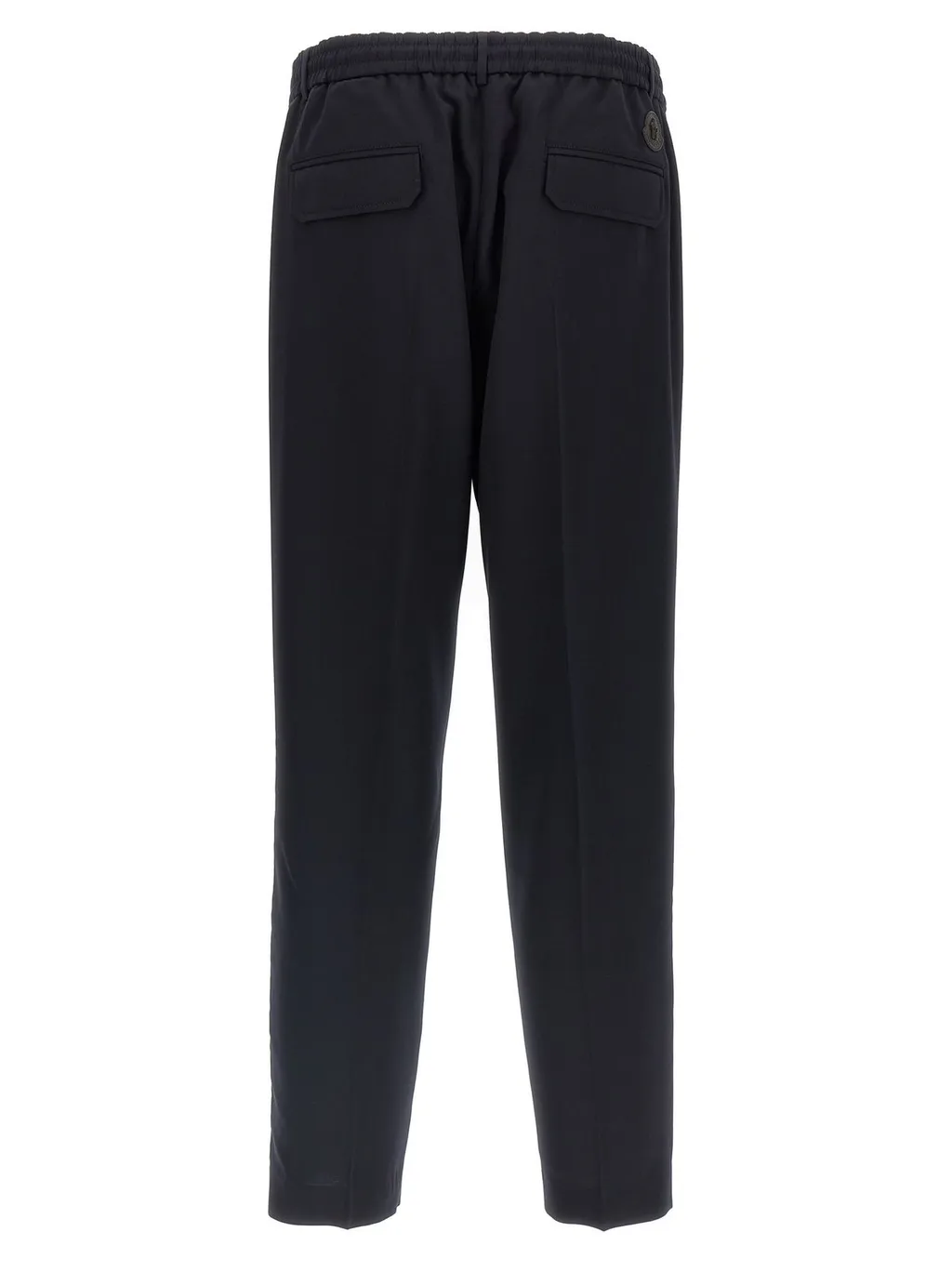 Moncler Logo Patch Tailored Trousers