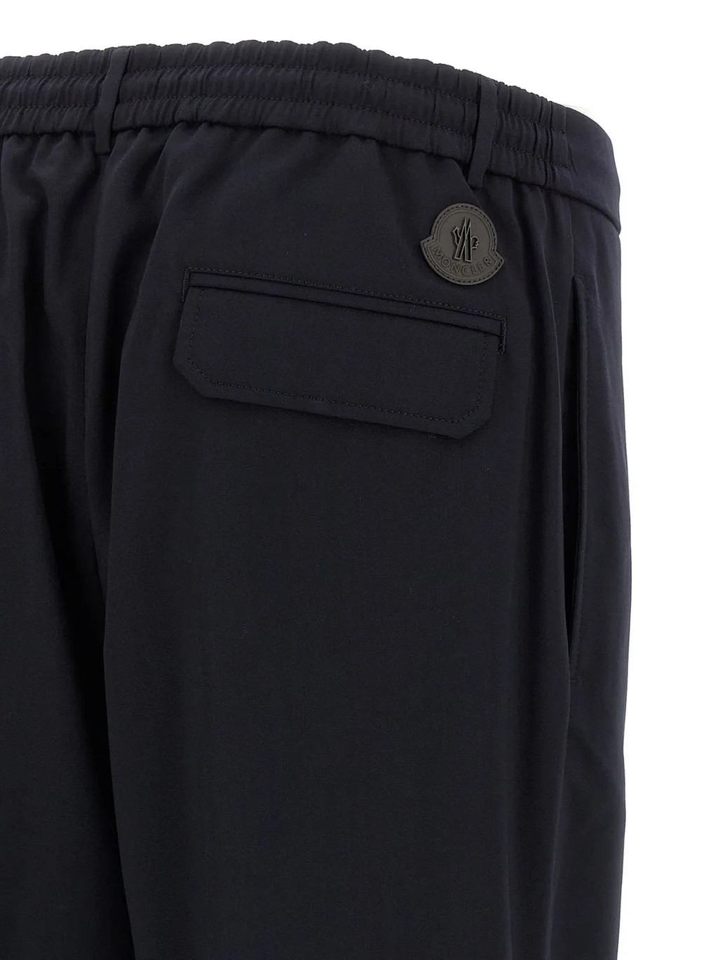 Moncler Logo Patch Tailored Trousers
