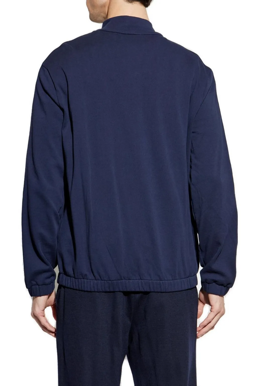 Moncler Logo Patch Zipped Sweatshirt