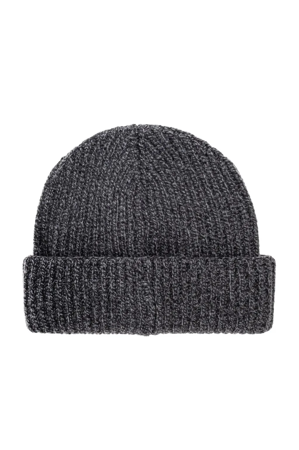 Moncler Logo Patch Ribbed Beanie