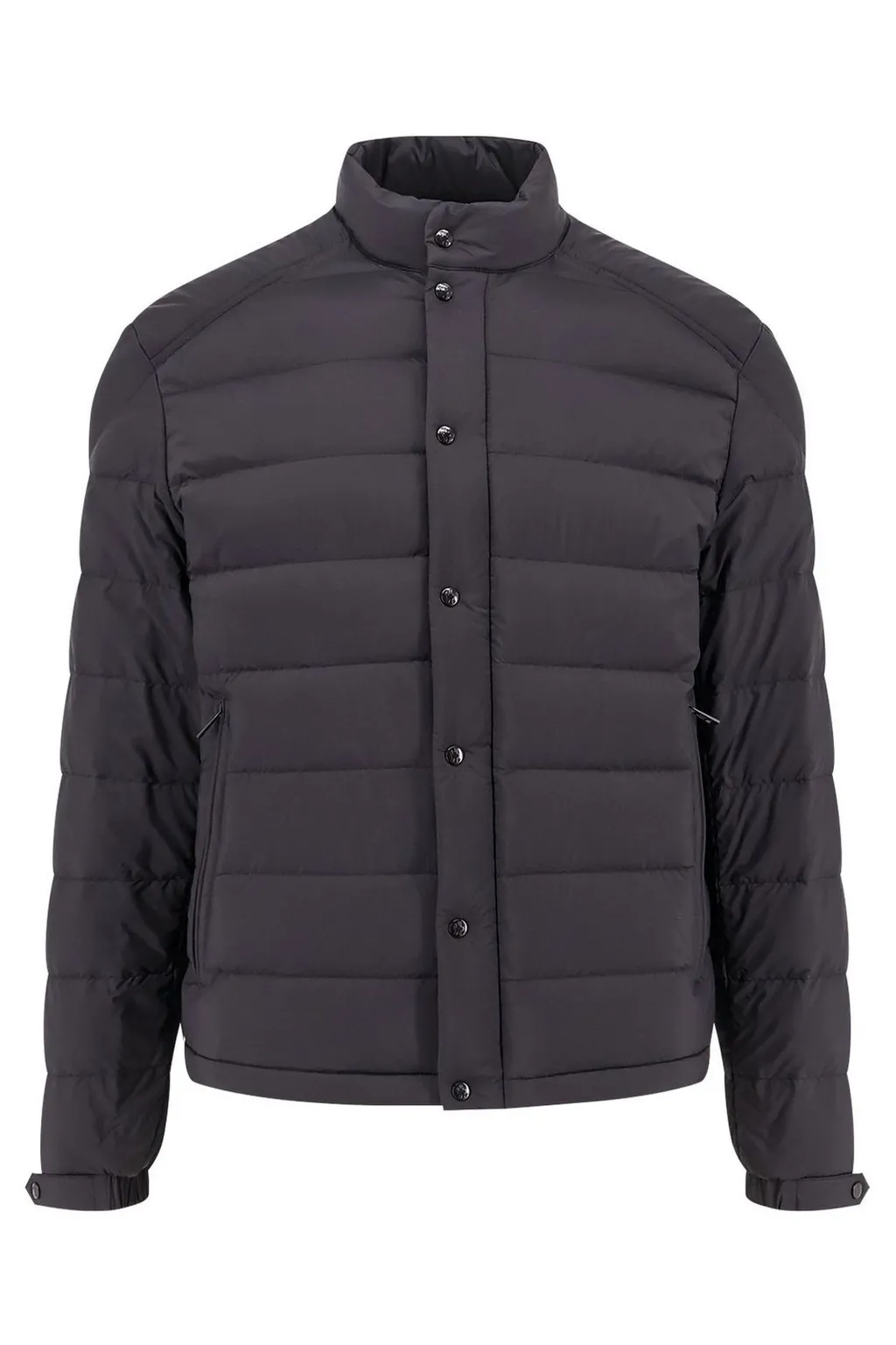 Moncler Selves Logo Patch Quilted Jacket