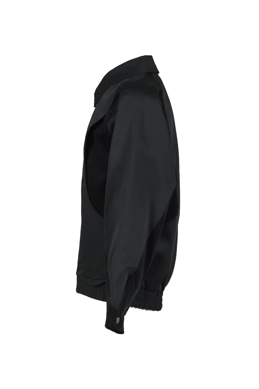 Cut Up Harrington Jacket / Blk