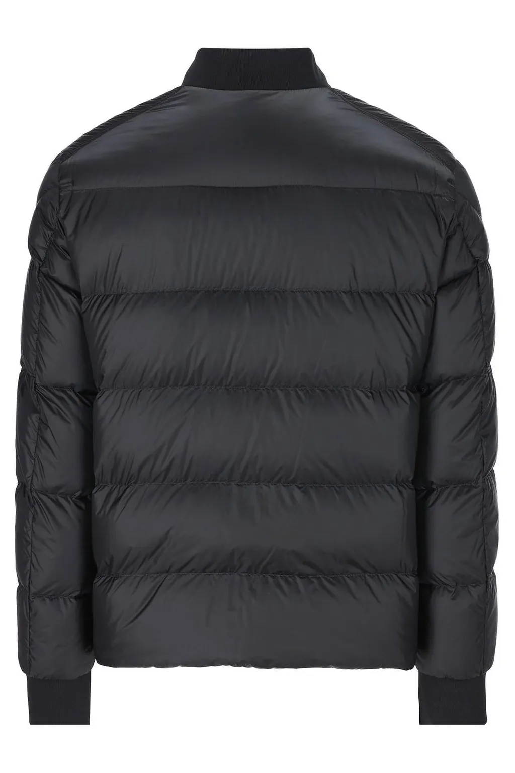 Moncler Logo Patch Zip-Up Padded Jacket
