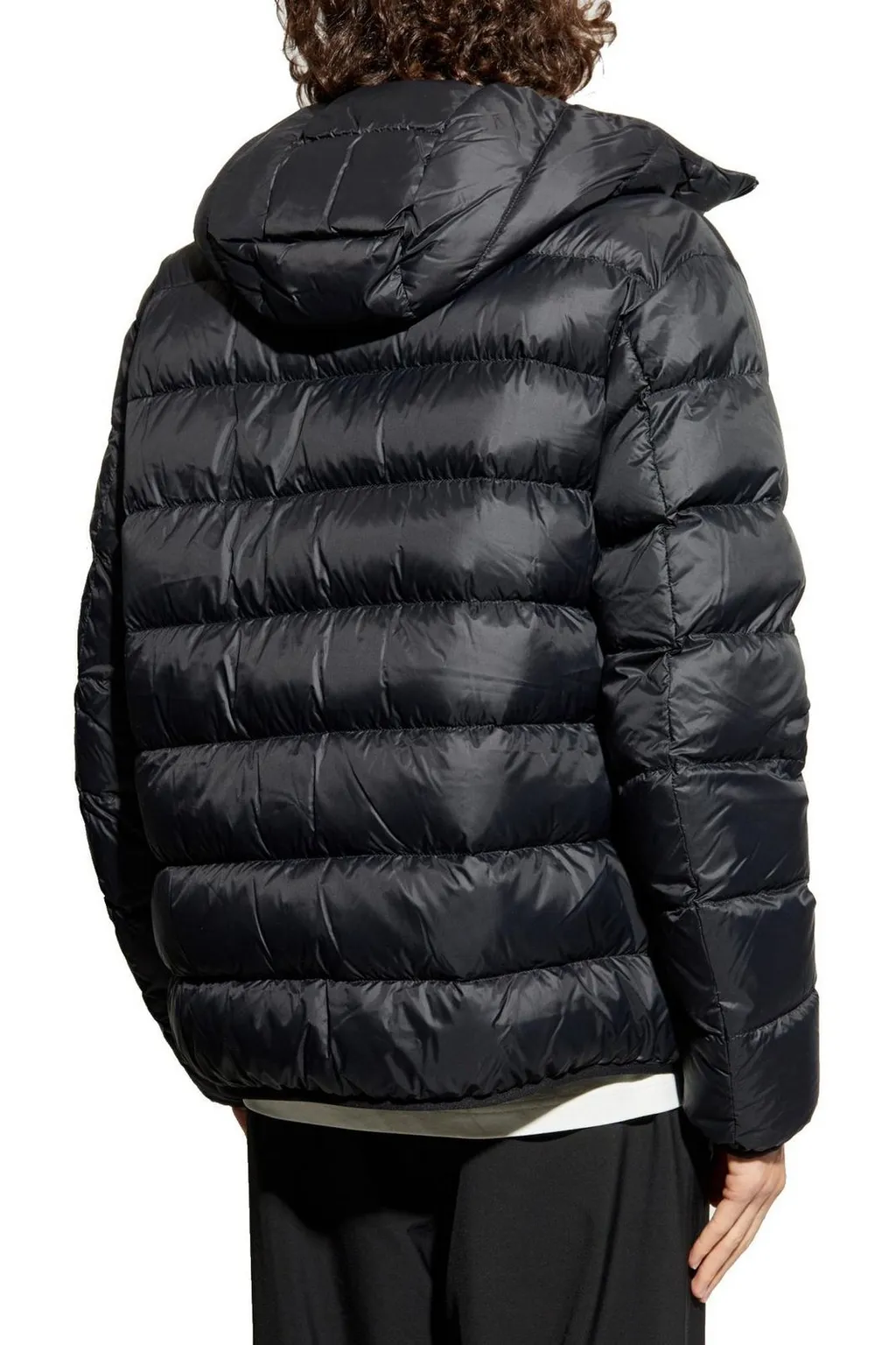Moncler Erdon Zip-Up Short Padded Jacket