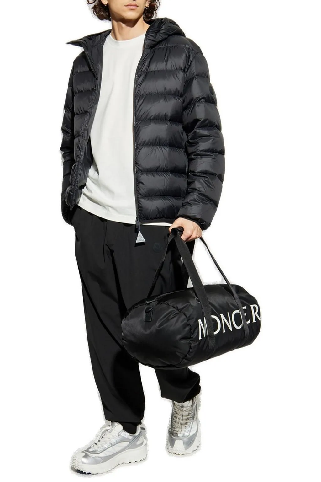 Moncler Erdon Zip-Up Short Padded Jacket
