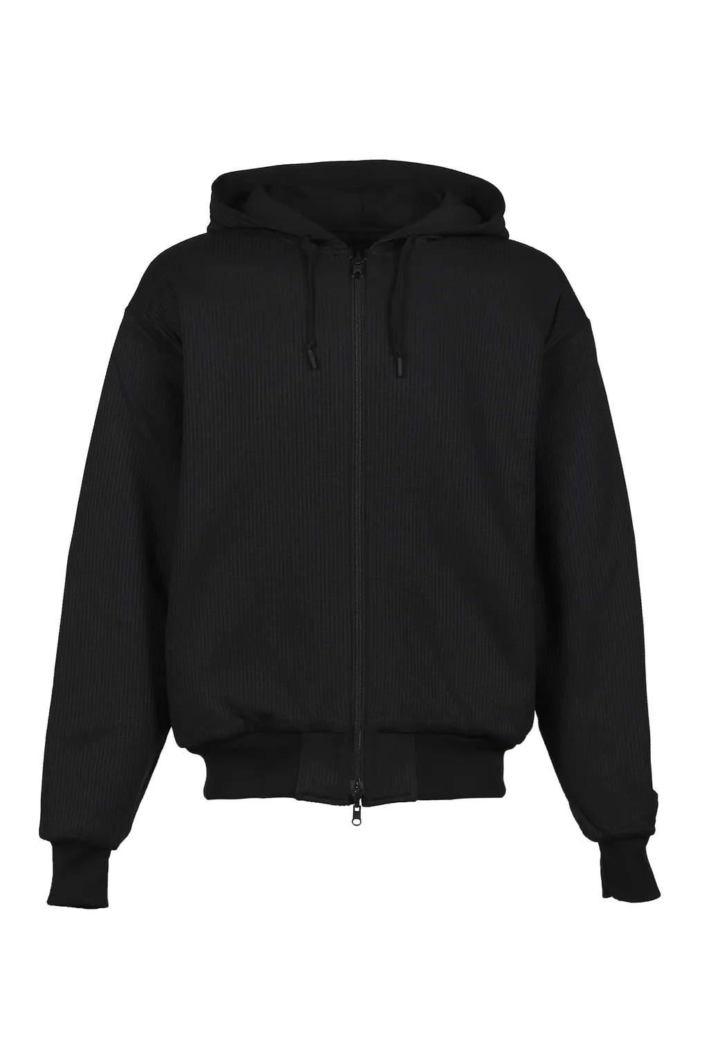 Tech Sweat Double Face Parka / Blk