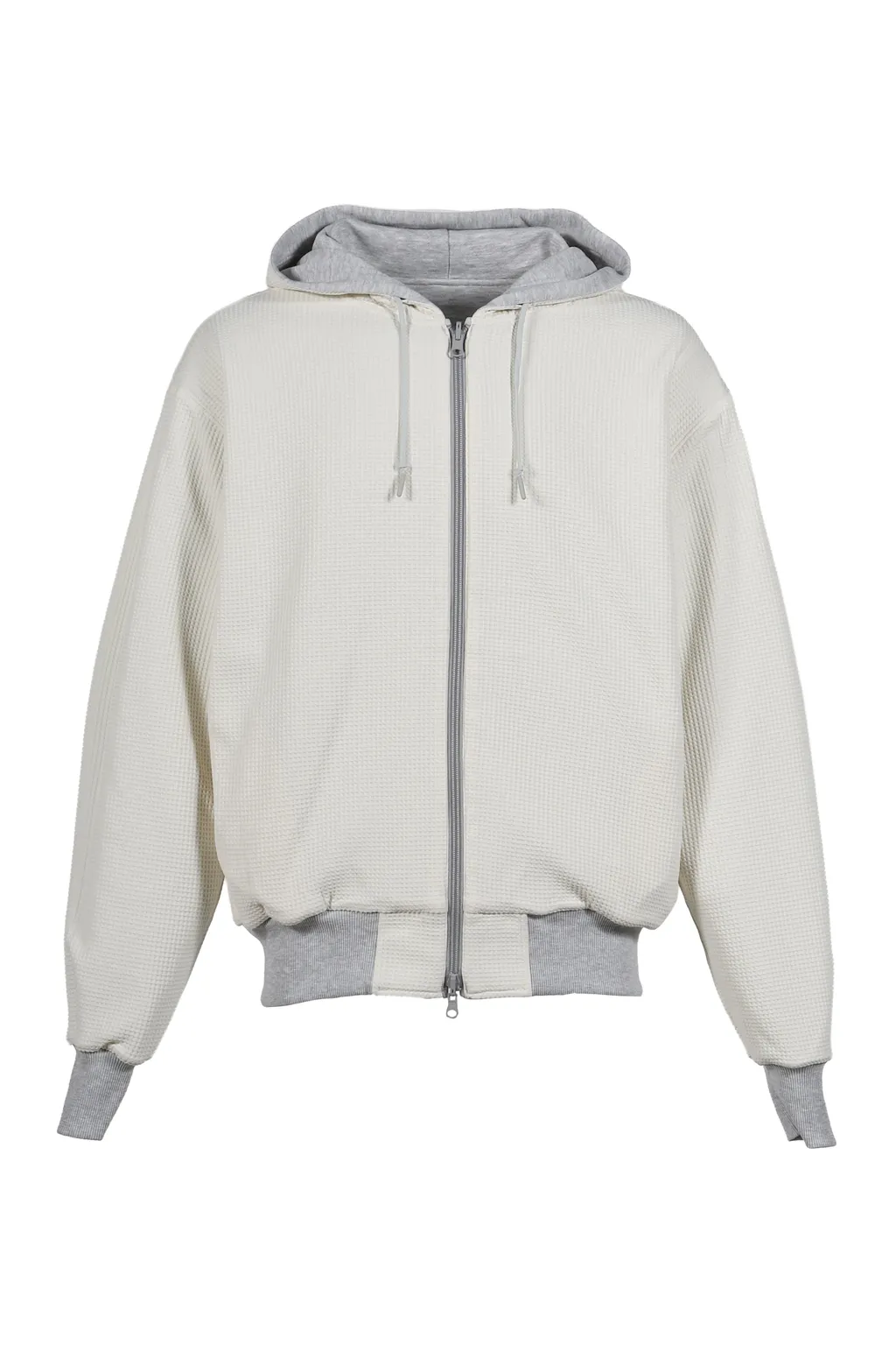 Tech Sweat Double Face Parka / Heather Gry