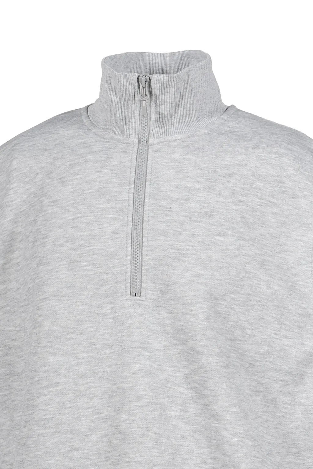 Tech Sweat Zip Vest Pullover / Heather Gry