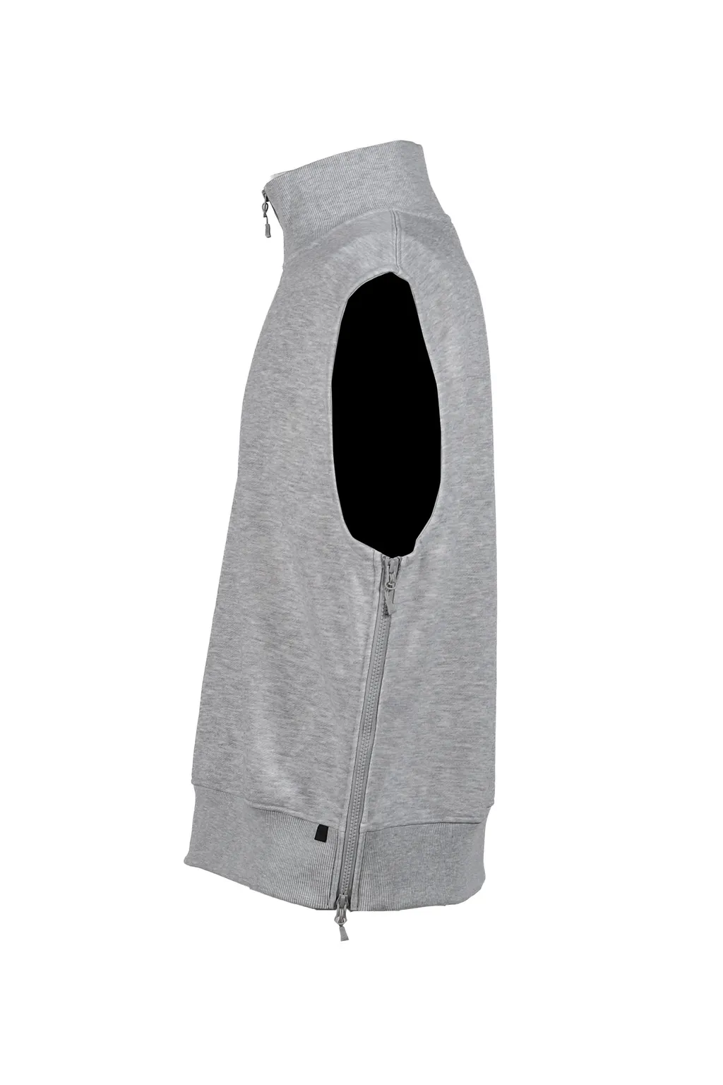Tech Sweat Zip Vest Pullover / Heather Gry