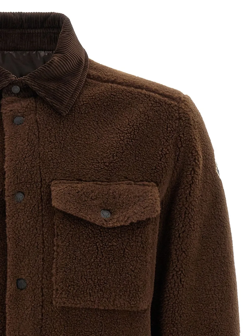Moncler Button-Up Long Sleeved Overshirt