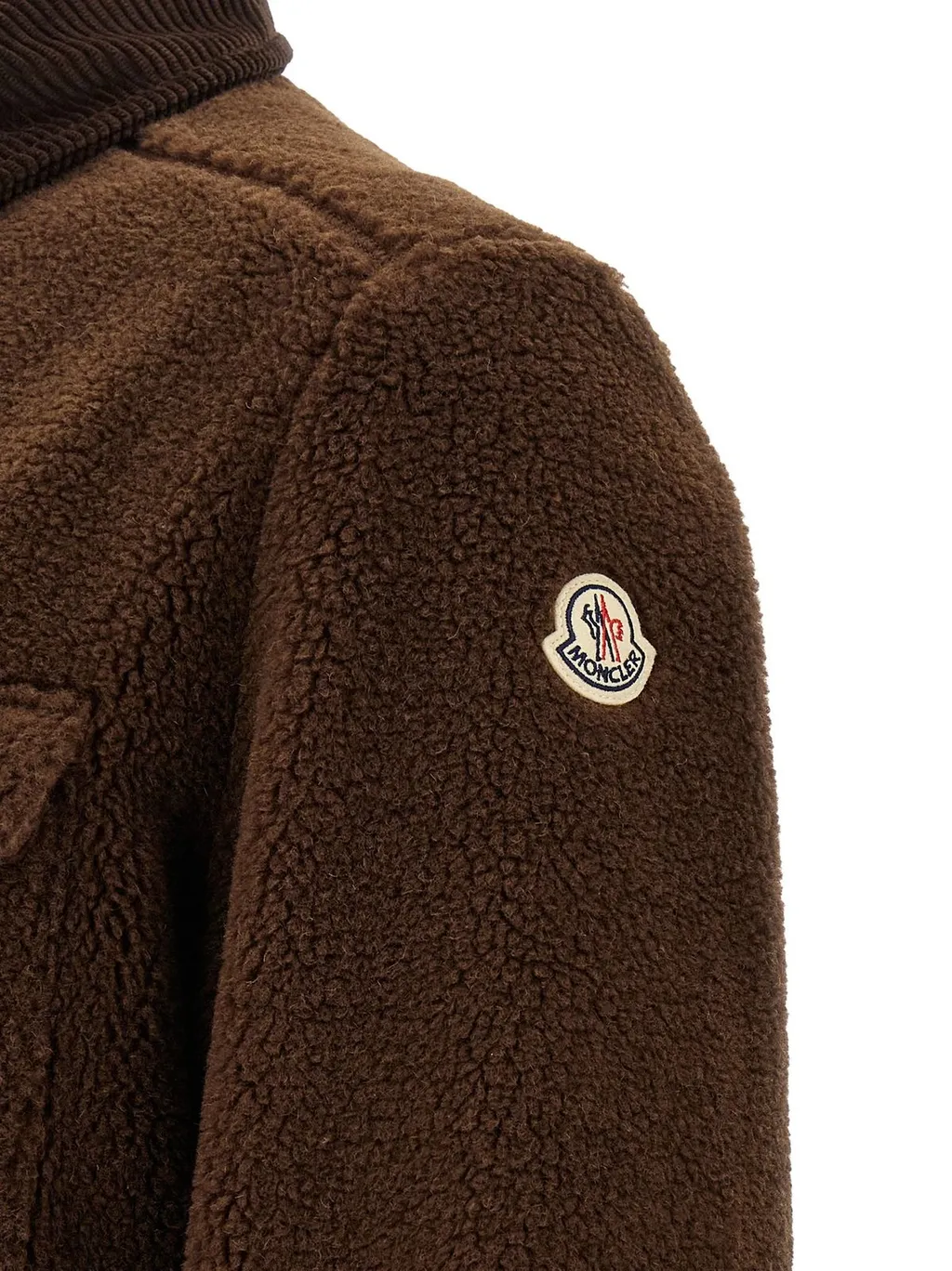 Moncler Button-Up Long Sleeved Overshirt