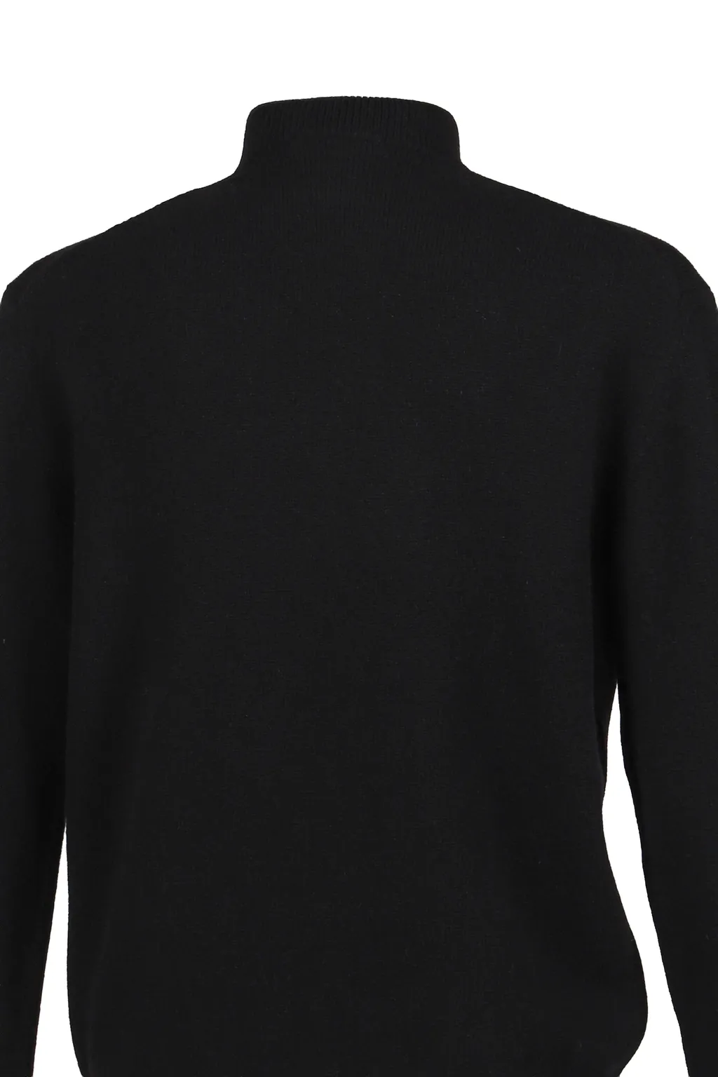 Mock Neck Sweater / Black