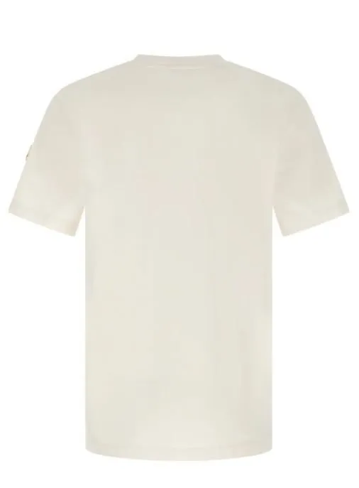Moncler Logo Embroidered Crewneck T-Shirt