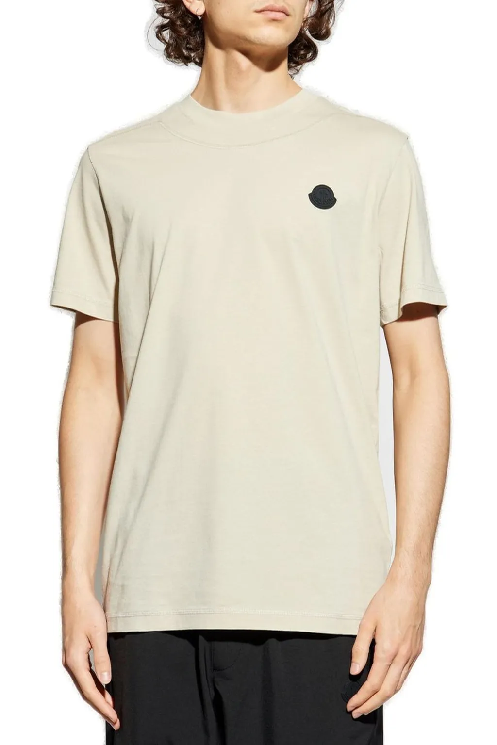 Moncler Logo Patch Crewneck T-Shirt