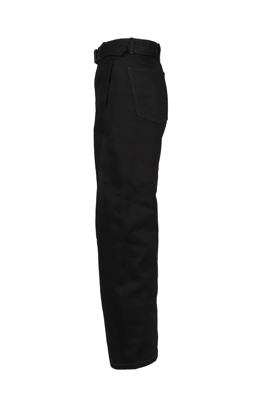 Twisted Belted Pants / Black