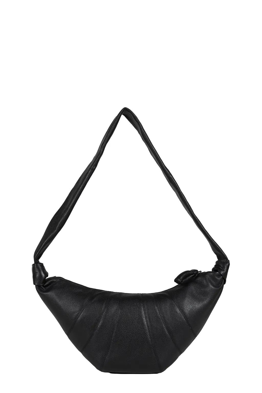 Medium Croissant Bag / Black