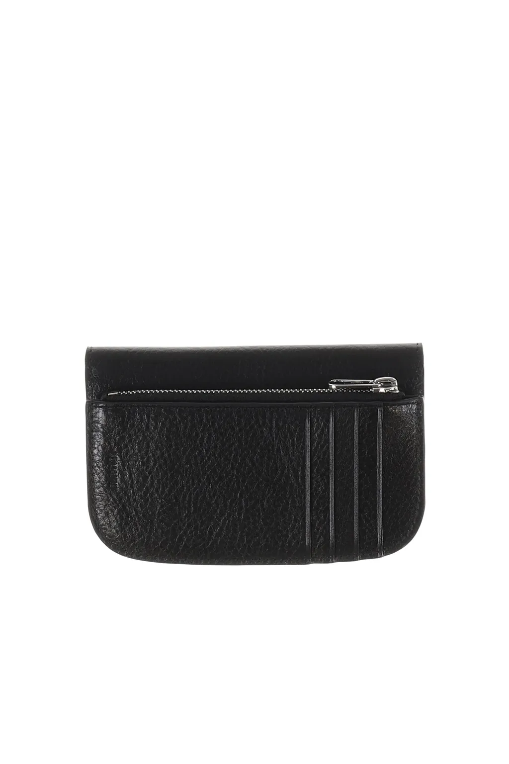 Soft Tab Card Holder Coin Purse / Blk