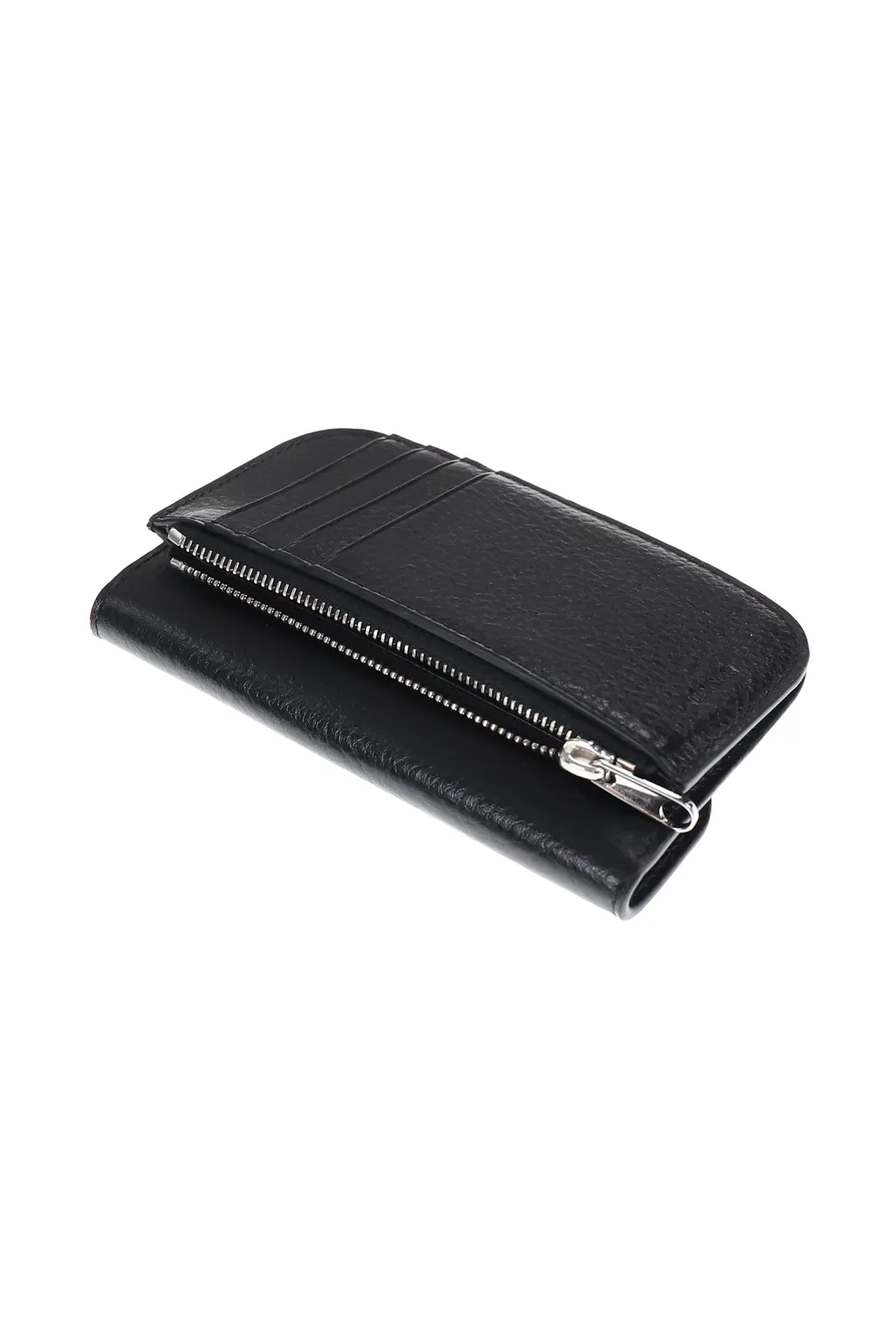 Soft Tab Card Holder Coin Purse / Blk