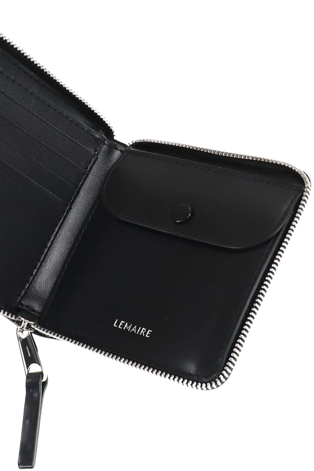 Patina Zip Compact Bi Fold / Blk