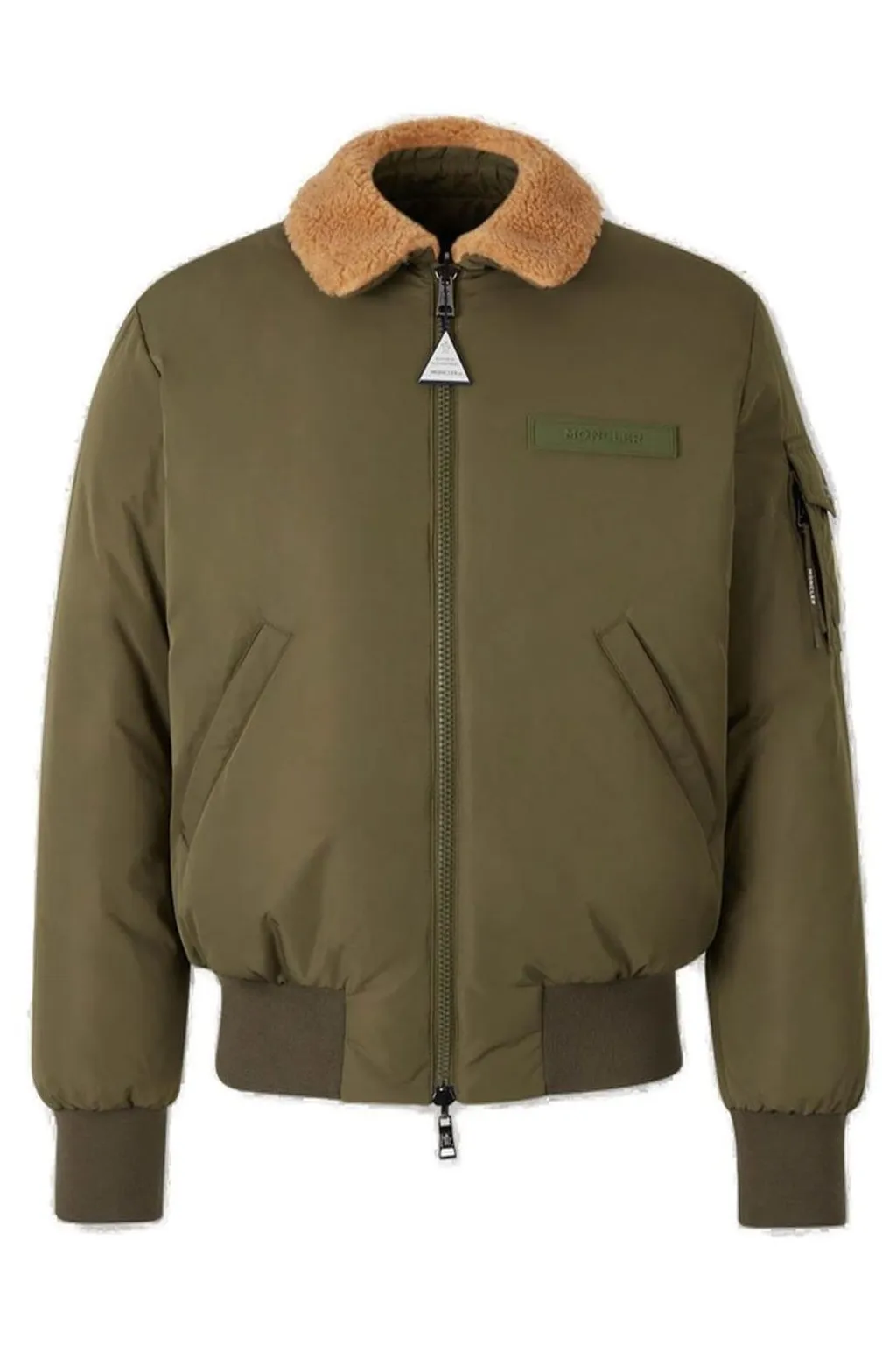 Moncler Maulevrier Reversible Teddy Aviator Jacket