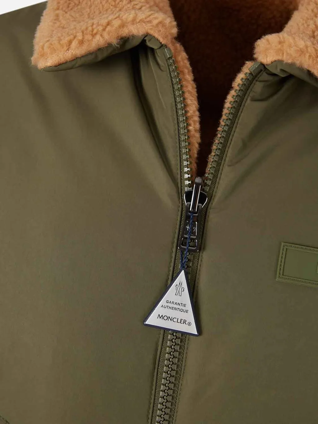 Moncler Maulevrier Reversible Teddy Aviator Jacket