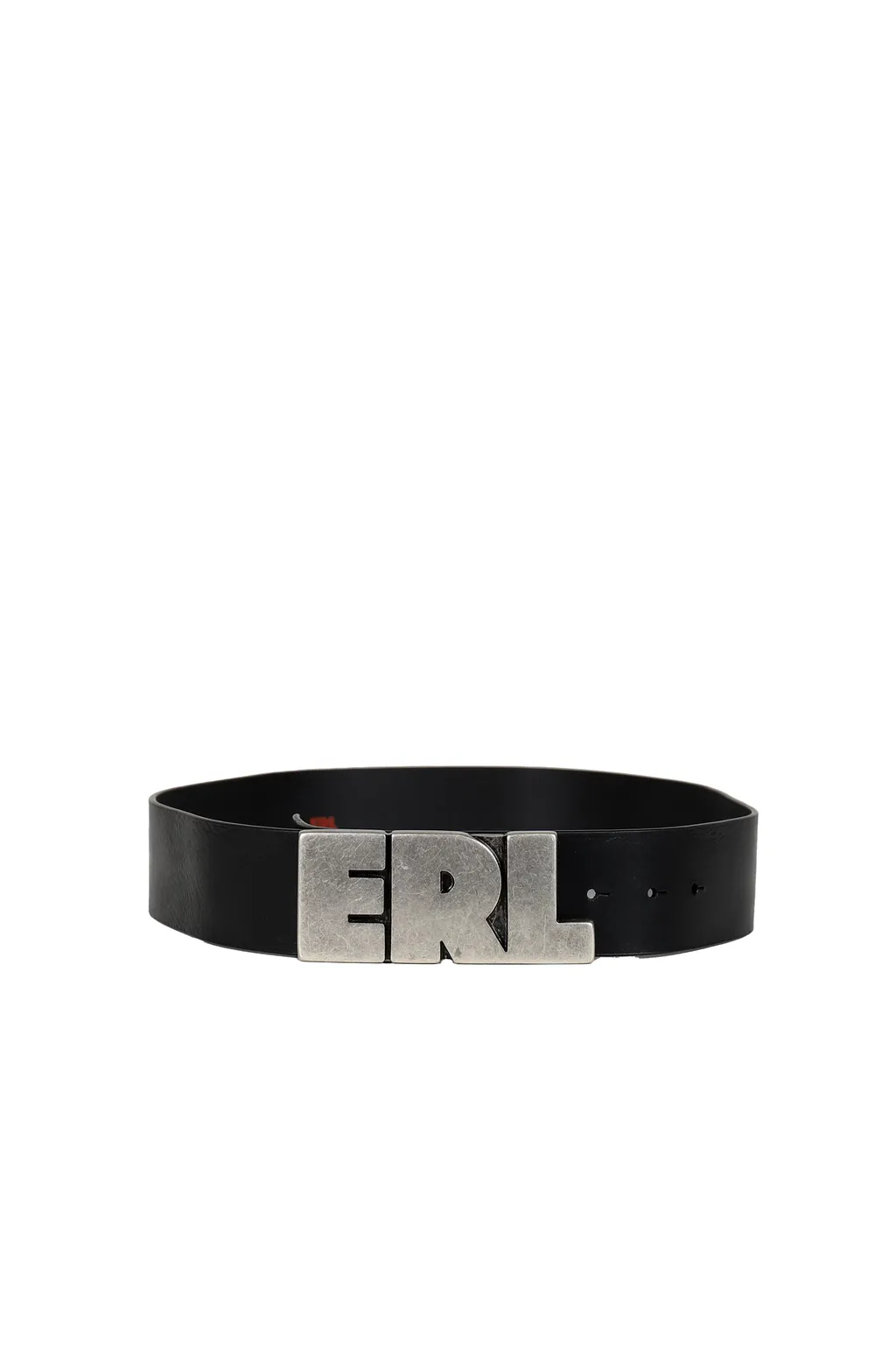 Erl Logo Belt Leather / Black