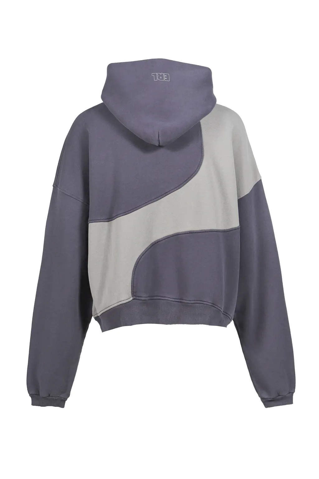 Wave Hoodie Knit / Dark Gry