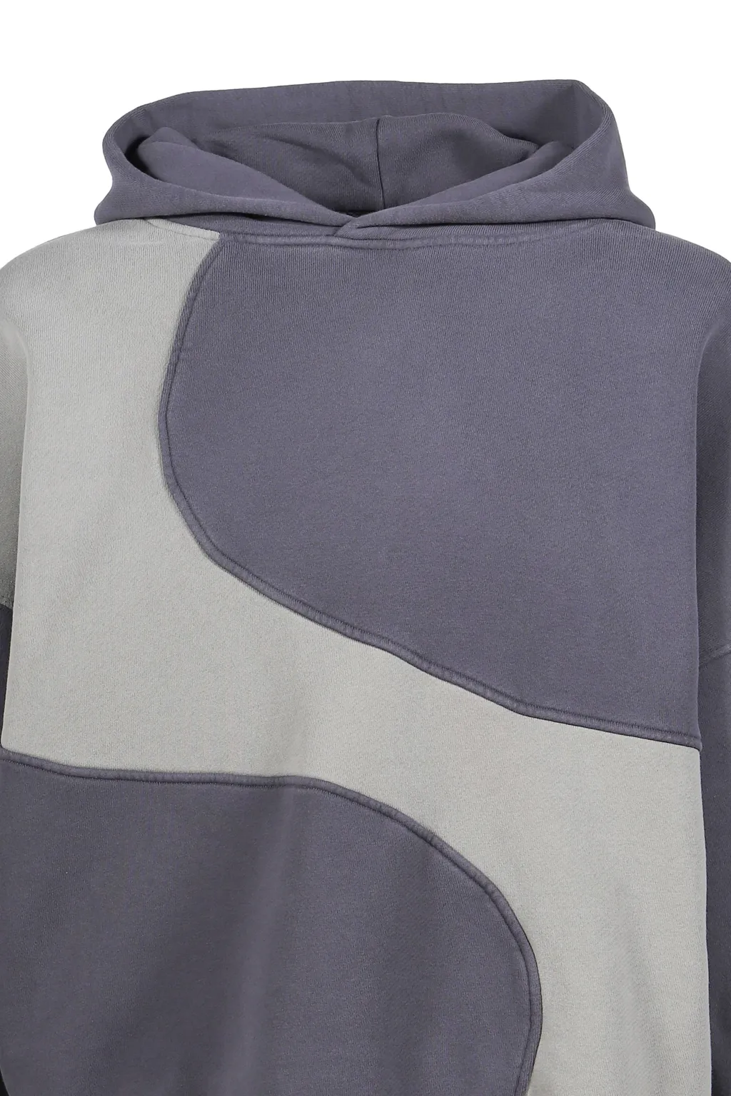 Wave Hoodie Knit / Dark Gry