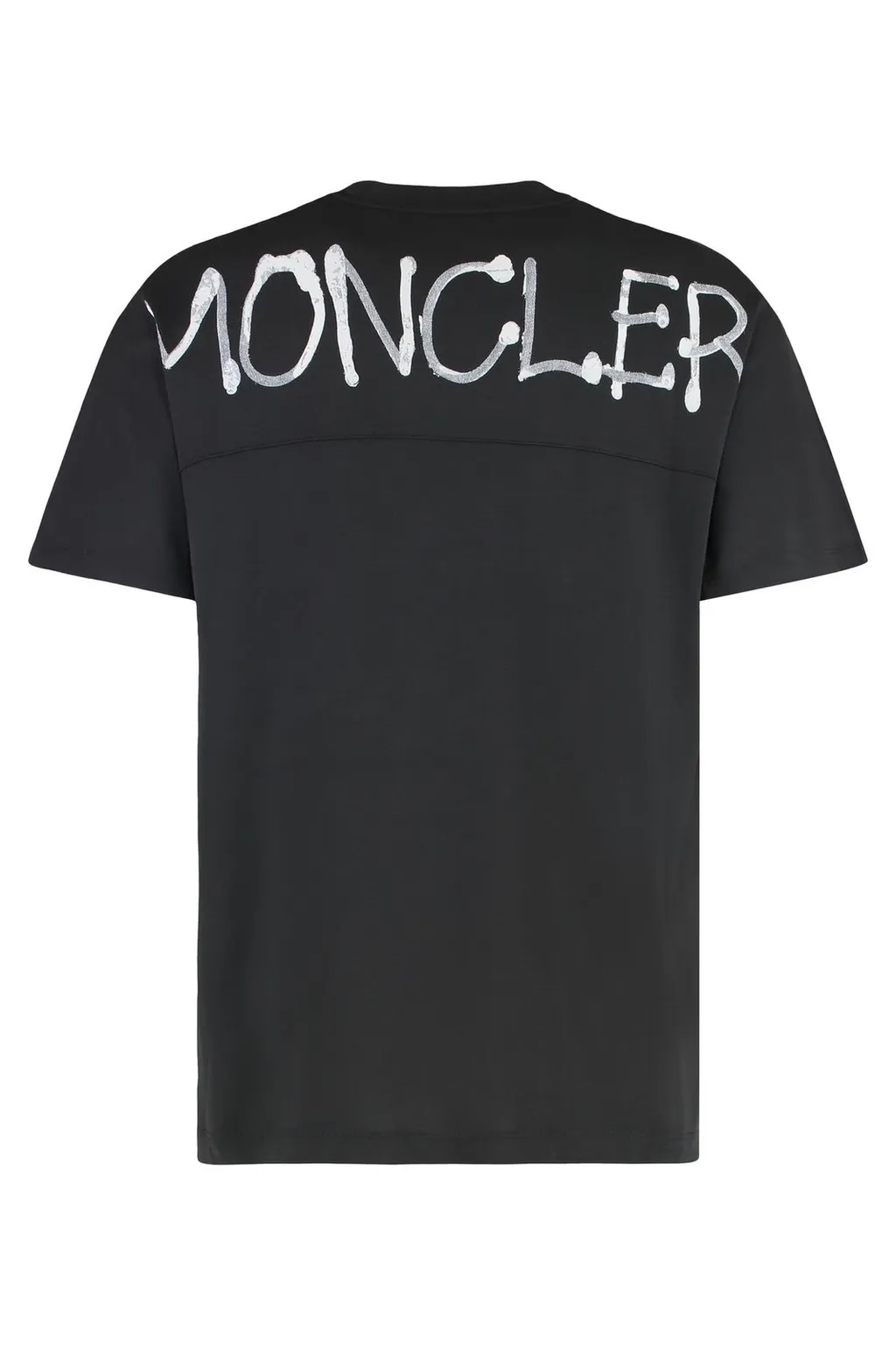 Moncler Graffiti Logo Crewneck T-Shirt