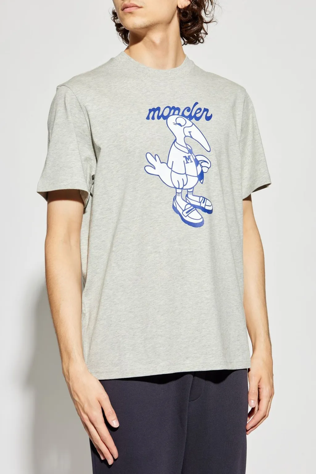 Moncler Logo Printed Crewneck T-Shirt