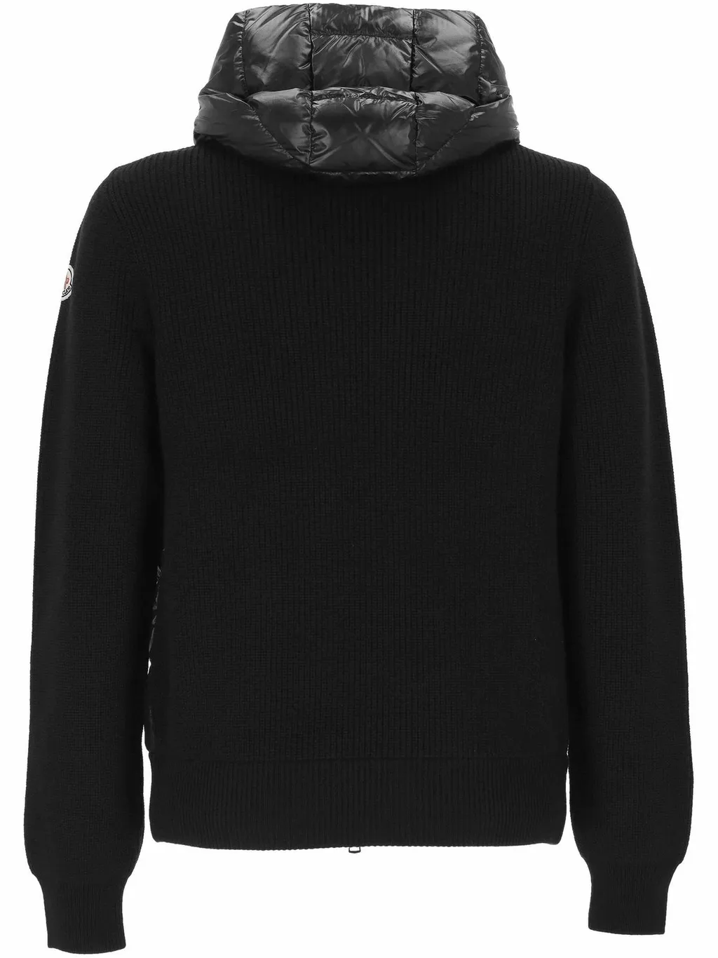 Moncler Shiny Padded Zip-Up Cardigan
