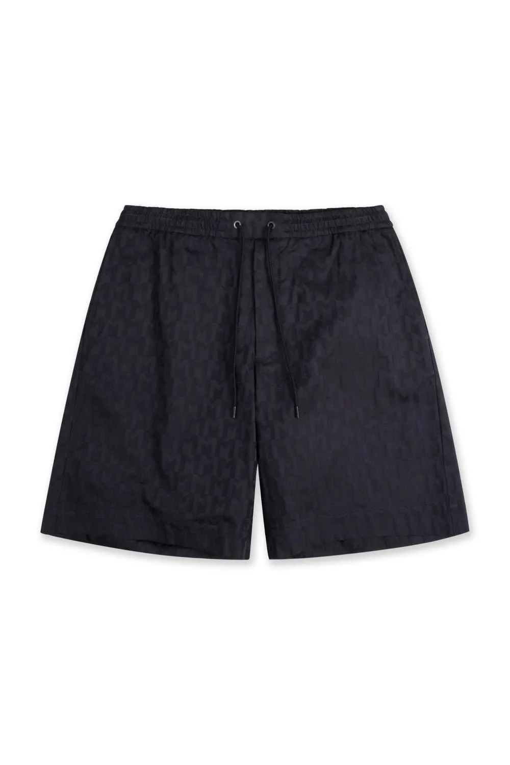 Moncler All-Over Pattern Drawstring Shorts