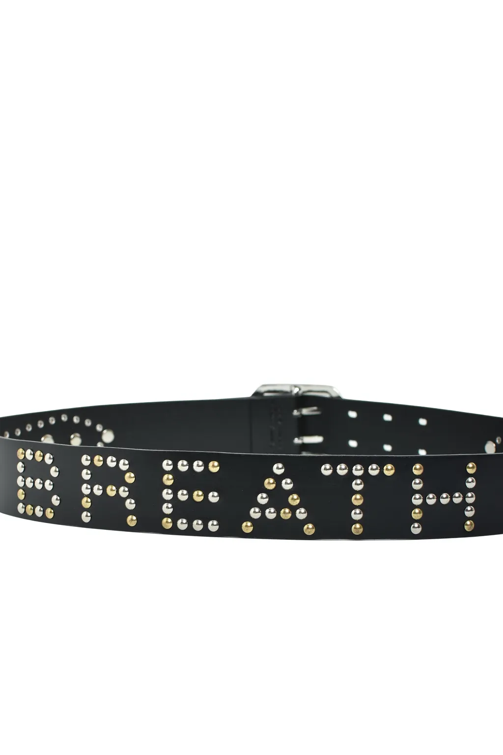 Studs Logo Belt / Black Multi