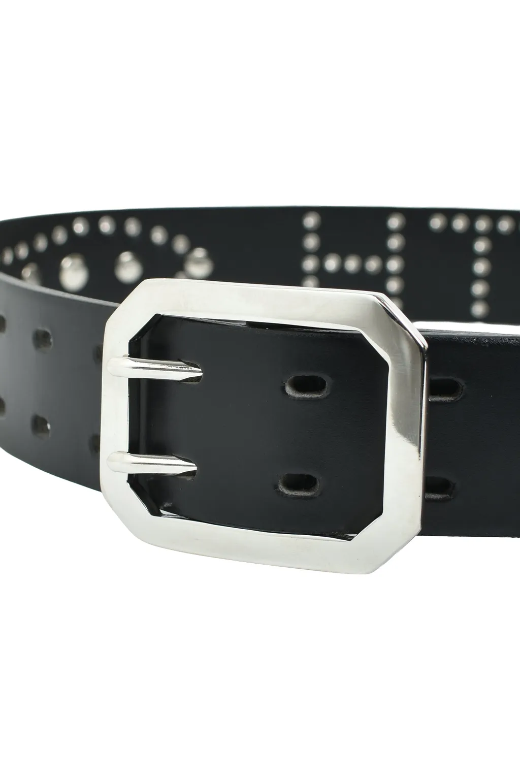 Studs Logo Belt / Black