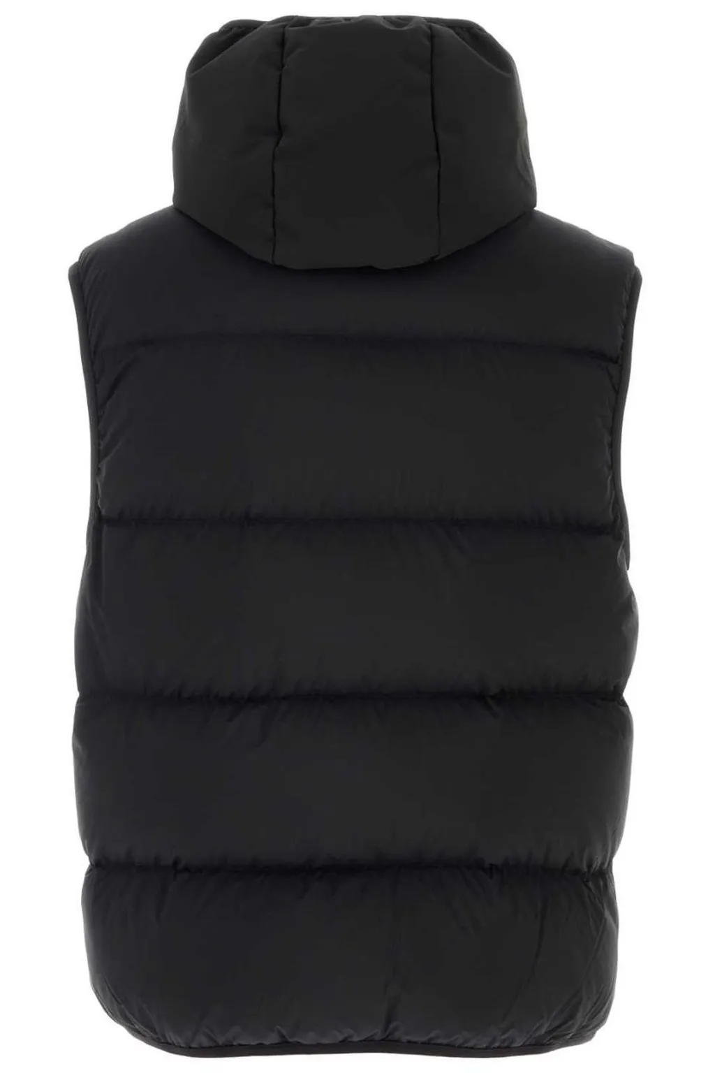 Moncler Guersac Hooded Diagonal-Quilted Vest