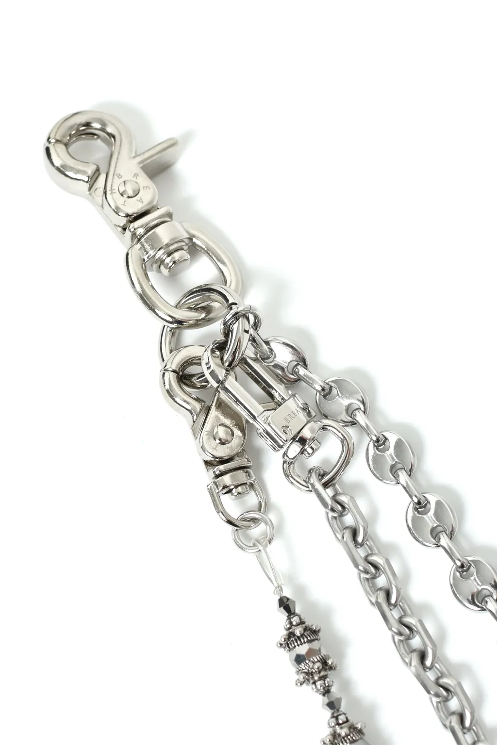Bh Triple Wallet Chain ​​/ Silver